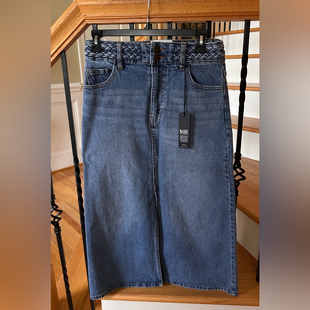 Habitual Blue Denim Skirt